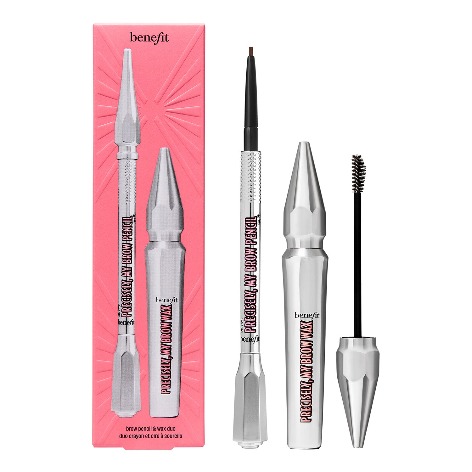 Benefit Cosmetics - Precisely, My Brow Pack - Zestaw Z Woskiem I Kredką Do Brwi - Precisely 2025 Precisely Set Shade 04 - Dla Kobiet